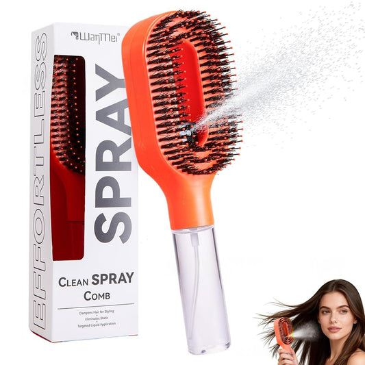 AquaBrush™ 💦 | 2-in-1 Spray Hair Brush